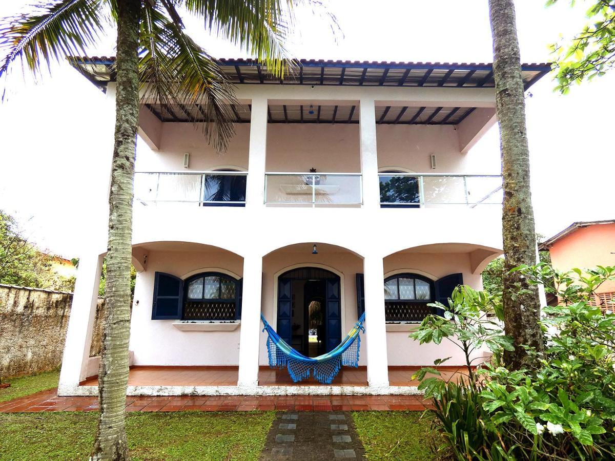 Casa C Churrasq E Wifi, Frente Ao Mar Bertioga Ngoại thất bức ảnh
