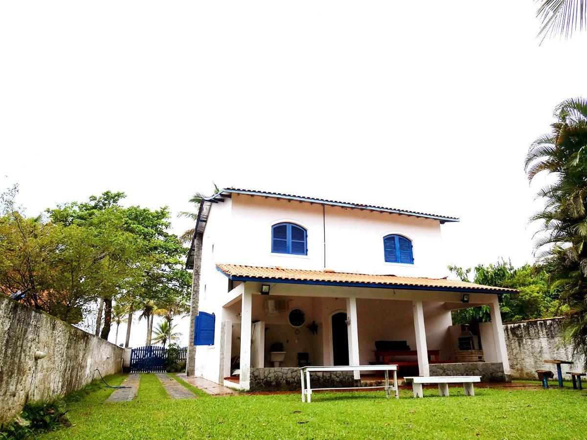 Casa C Churrasq E Wifi, Frente Ao Mar Bertioga Ngoại thất bức ảnh