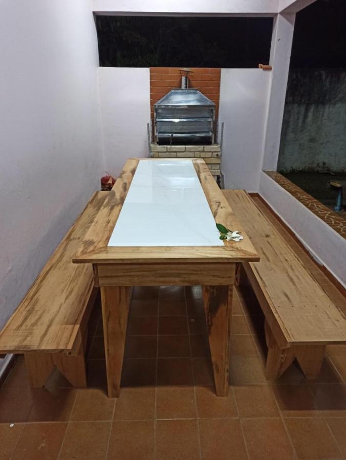 Casa C Churrasq E Wifi, Frente Ao Mar Bertioga Ngoại thất bức ảnh